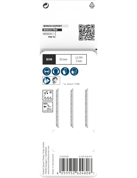 BOSCH 2608594416 Sierra de corona PRO Multi Material PC Plus (Ø127 mm)