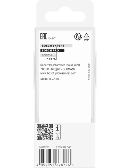 BOSCH 2608594370 Sierra de corona PRO Multi Material PC Plus (Ø22 mm)