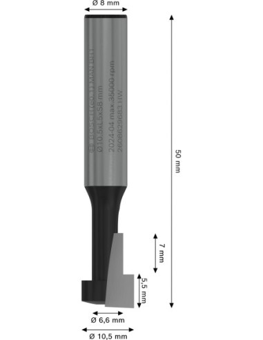 BOSCH 2608594377 Sierra de corona PRO Multi...