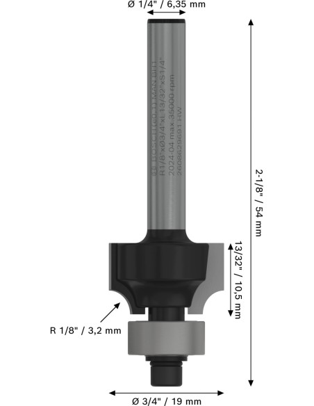 BOSCH 2608594383 Sierra de corona PRO Multi Material PC Plus (Ø43 mm)
