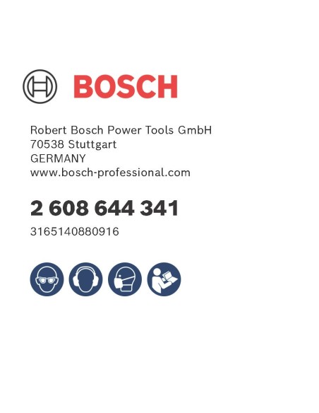 BOSCH 2608594396 Sierra de corona PRO Multi Material PC Plus (Ø65 mm)