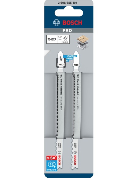 BOSCH 2608594408 Sierra de corona PRO Multi Material PC Plus (Ø95 mm)
