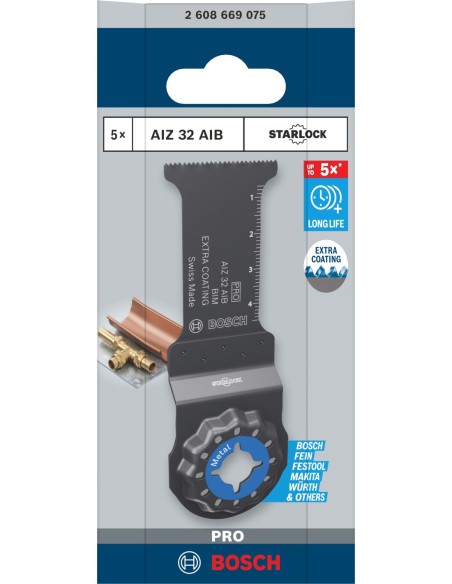 BOSCH 2608594465 Sierra de corona PRO Sheet Metal PC Plus (Ø76 mm)