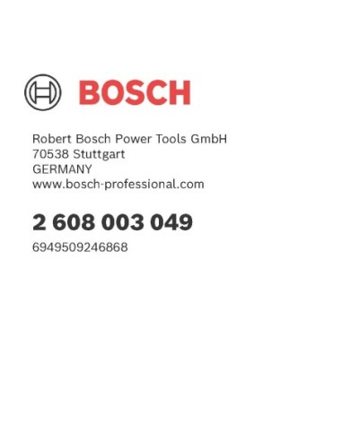 BOSCH 2608901558 Sierra de corona PRO Tile PC...
