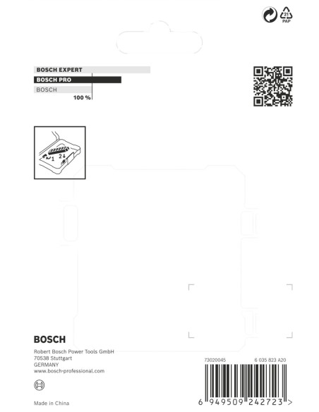 BOSCH 2608901573 Sierra de corona PRO Tile PC Plus (Ø83 mm) HS