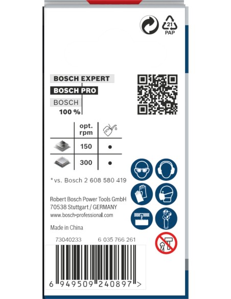 BOSCH 2608522544 Broca PRO Pozidriv Impact PZ2 (55 mm) (2 uds)