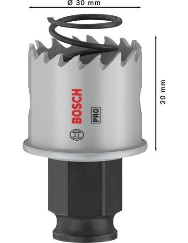 BOSCH 2608522545 Broca PRO Pozidriv Impact PZ3...