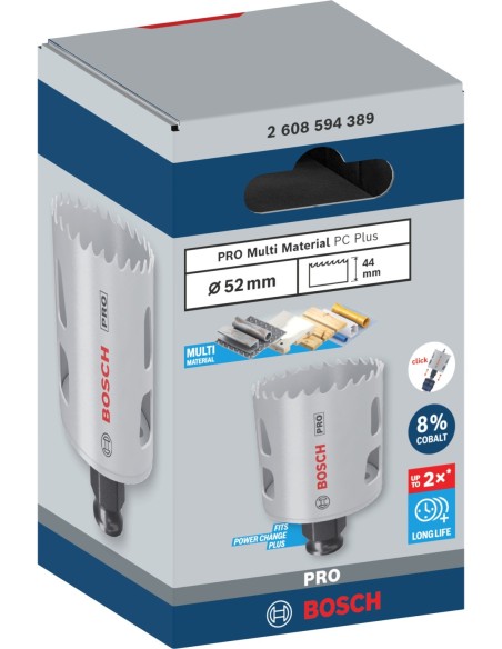 BOSCH 2608521U63 Set de puntas de atornillar PRO Impact PH2