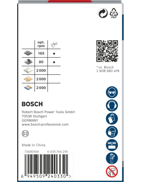 BOSCH 2608521U63 Set de puntas de atornillar PRO Impact PH2