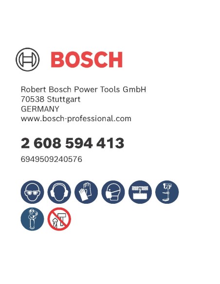 BOSCH 2608521U89 Set de puntas de atornillar PRO Impact (50 uds)