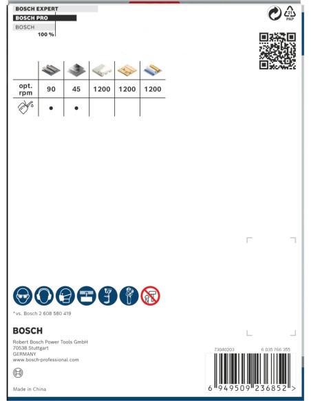 BOSCH 2608659002 Hoja PRO Metal Demolition S1225VF (1,25 x 19 x 300 mm) (25 uds)