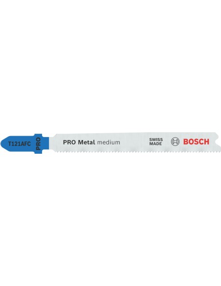 BOSCH 2608655107 Hoja de sierra de calar PRO Metal medium T121AFC (92 mm) (25 uds)