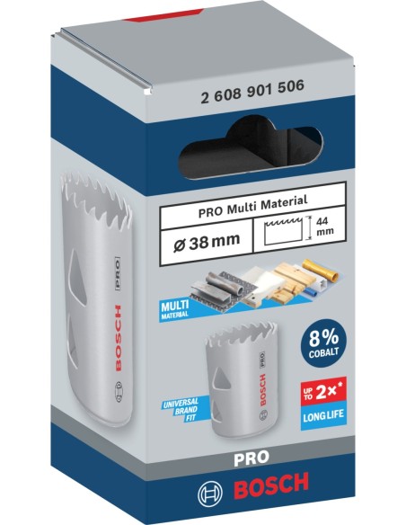 BOSCH 2608655106 Hoja de sierra de calar PRO Metal medium T121AFC (92 mm) (5 uds)