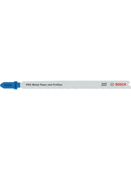 BOSCH 2608655097 Hoja de sierra de calar PRO Metal Pipes and Profiles T321AF (132mm) (2 uds.)