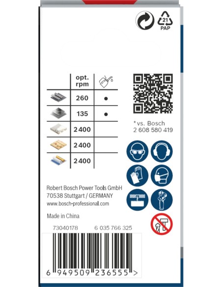 BOSCH 2608655103 Hoja de sierra de calar PRO Metal thin T121GFC (92 mm) (3 uds)