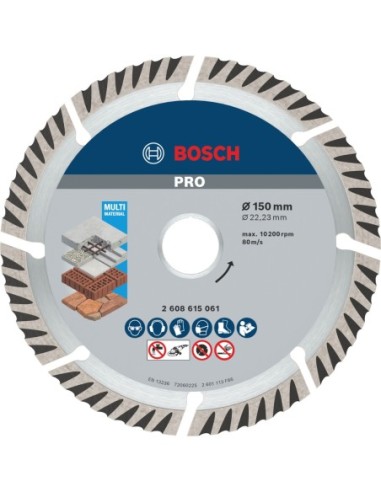 BOSCH 2608615061 Disco de diamante PRO Multi...