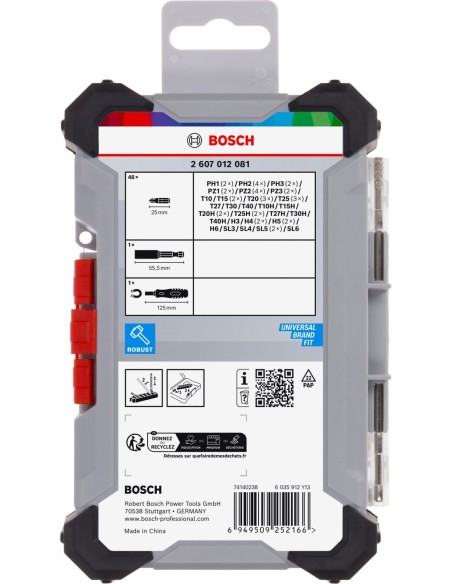 BOSCH 2607011942 Set PRO Metal and Alu (92mm) (10 uds.)