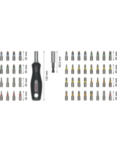 BOSCH 2607011942 Set PRO Metal and Alu (92mm)...