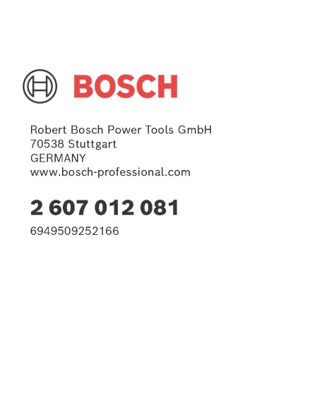 BOSCH 2607011942 Set PRO Metal and Alu (92mm) (10 uds.)