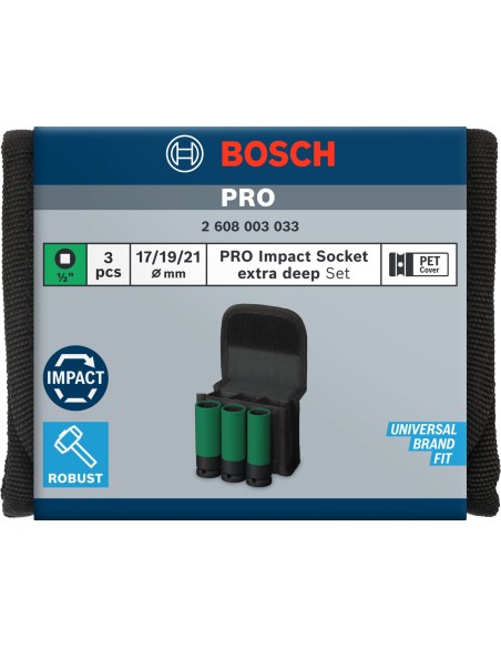 BOSCH 2607011943 Set PRO Wood and Metal (100mm) (10 uds.)