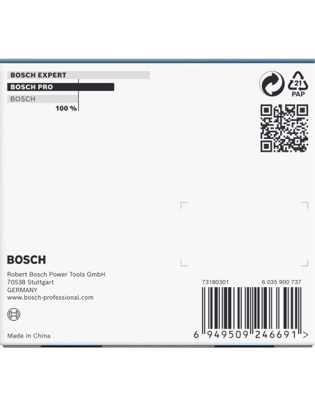 BOSCH 2607011943 Set PRO Wood and Metal (100mm) (10 uds.)
