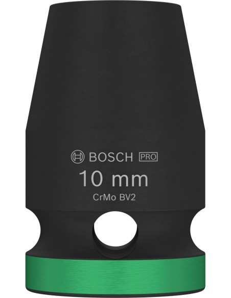 BOSCH 2608003043 Llave de vaso PRO Impact Socket (½″ x 10mm) estándar