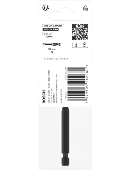 BOSCH 2608003043 Llave de vaso PRO Impact Socket (½″ x 10mm) estándar