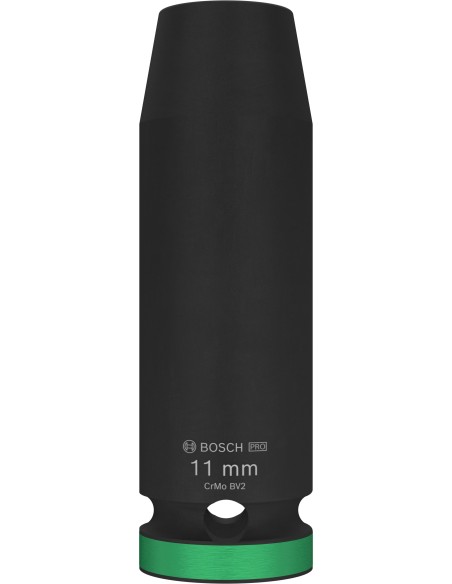 BOSCH 2608003045 Llave de vaso PRO Impact Socket (½″ x 11mm) profundo