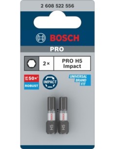 BOSCH 2608003045 Llave de vaso PRO Impact Socket (½″ x... 2