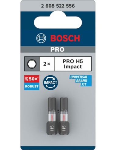 BOSCH 2608003045 Llave de vaso PRO Impact...