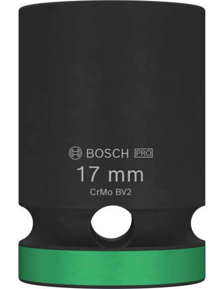 BOSCH 2608003048 Llave de vaso PRO Impact Socket (½″ x 17mm) estándar