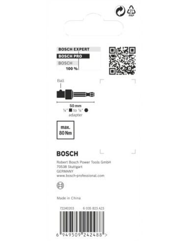 BOSCH 2608003051 Llave de vaso PRO Impact...