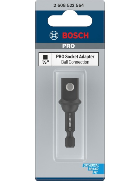 BOSCH 2608003053 Llave de vaso PRO Impact Socket (½″ x 22mm) profundo