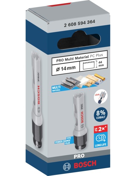 BOSCH 2608003054 Llave de vaso PRO Impact Socket (½″ x 24mm) estándar