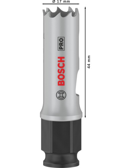BOSCH 2608003056 Llave de vaso PRO Impact Socket (½″ x 27mm) estándar