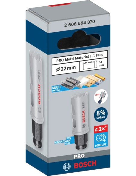 BOSCH 2608003060 Llave de vaso PRO Impact Socket (¾″ x 24mm) estándar