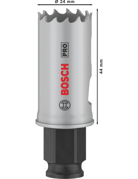 BOSCH 2608003061 Llave de vaso PRO Impact Socket (¾″ x 27mm) estándar