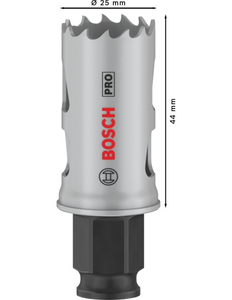 BOSCH 2608003062 Llave de vaso PRO Impact Socket (¾″ x 30mm) estándar