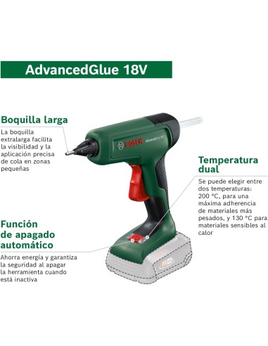 AdvancedGlue 18V (Baretool) (En caja de cartón)