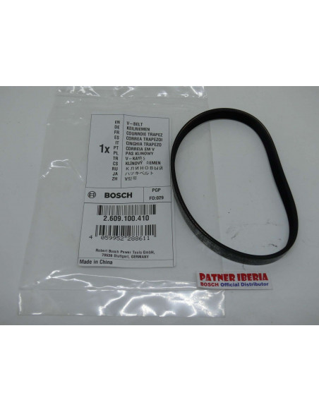 Repuesto original BOSCH 2609100410 Correa trapezoidal